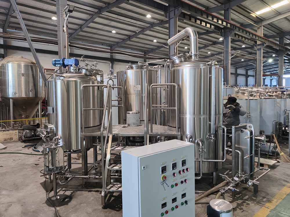 600L Steam heating mash unit